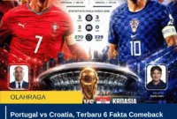 Portugal vs Croatia, Terbaru 6 Fakta Comeback Dramatis Ronaldo dan Ramos