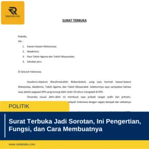 Surat Terbuka Jadi Sorotan, Ini Pengertian, Fungsi, dan Cara Membuatnya Surat Terbuka Jadi Sorotan, Ini Pengertian, Fungsi, dan Cara Membuatnya