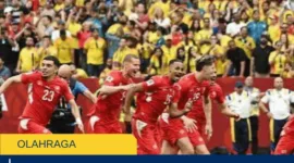 Swiss vs Colombia: Menang Adu Penalti, Swiss Tantang Argentina di Perempat Final