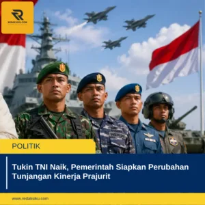 Tukin TNI Naik, Pemerintah Siapkan Perubahan Tunjangan Kinerja Prajurit