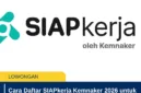 Cara Daftar SIAPkerja Kemnaker 2026 untuk Magang Nasional