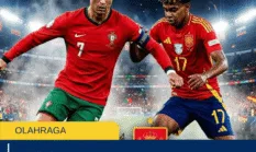Prediksi Portugal vs Spanyol, Terbaru 7 Fakta Big Match 16 Besar dan Peluang Lolos