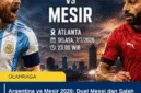 Argentina vs Mesir 2026: Duel Messi dan Salah Berebut Tiket Perempat Final Piala Dunia