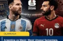 Argentina vs Mesir: Mesir Unggul Sementara, Messi dan Tim Tango Tertekan