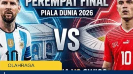 Argentina vs Swiss: Duel Perempat Final Piala Dunia 2026, Messi Hadapi Ujian Berat