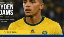 Jayden Adams Meninggal di Usia 25 Tahun, Dunia Sepak Bola Berduka