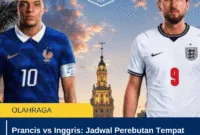 Prancis vs Inggris: Jadwal Perebutan Tempat Ketiga Piala Dunia 2026