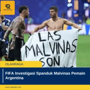 FIFA Investigasi Spanduk Malvinas Pemain Argentina 1 FIFA Investigasi Spanduk Malvinas Pemain Argentina