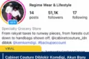Cabinet Couture Diblokir Komdigi, Akun Baru Kembali Aktif
