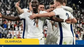 Hasil Prancis vs Inggris 4-6: Saka Hat-trick, Mbappe Cetak Rekor