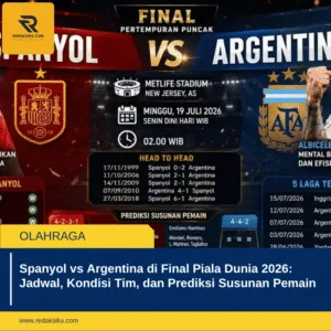 Spanyol vs Argentina di Final Piala Dunia 2026: Jadwal, Kondisi Tim, dan Prediksi Susunan Pemain 1 Spanyol vs Argentina di Final Piala Dunia 2026: Jadwal, Kondisi Tim, dan Prediksi Susunan Pemain