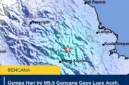 Gempa Hari Ini M5,5 Guncang Gayo Lues Aceh, Terasa hingga Medan