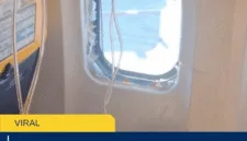 Pesawat Ryanair Mendarat Darurat, Jendela Kabin Lepas