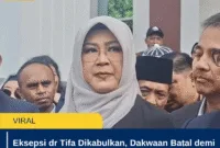 Eksepsi dr Tifa Dikabulkan, Dakwaan Batal demi Hukum dan Sidang Dihentikan