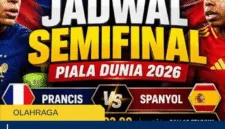 Jadwal Prancis vs Spanyol, Duel Menuju Final Piala Dunia