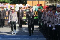 Polres Barru memperingati Hari Bhayangkara ke-80 dengan menggelar upacara yang berlangsung khidmat di halaman Mapolres Barru.