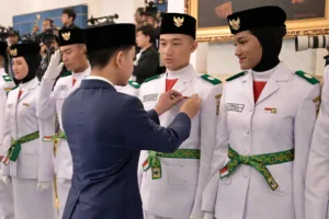 Inilah 76 nama anggota Paskibraka 2026 dari seluruh provinsi yang akan bertugas mengibarkan bendera Merah Putih di Istana Merdeka. (Foto: BPMI Setpres)