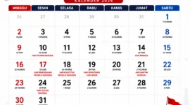 Kalender Agustus 2026 Lengkap, Tanggal Merah, Hari Libur, dan Hari Penting