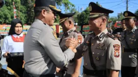 Sertijab Polres Barru, Kapolres Dorong Pelayanan kepada Masyarakat