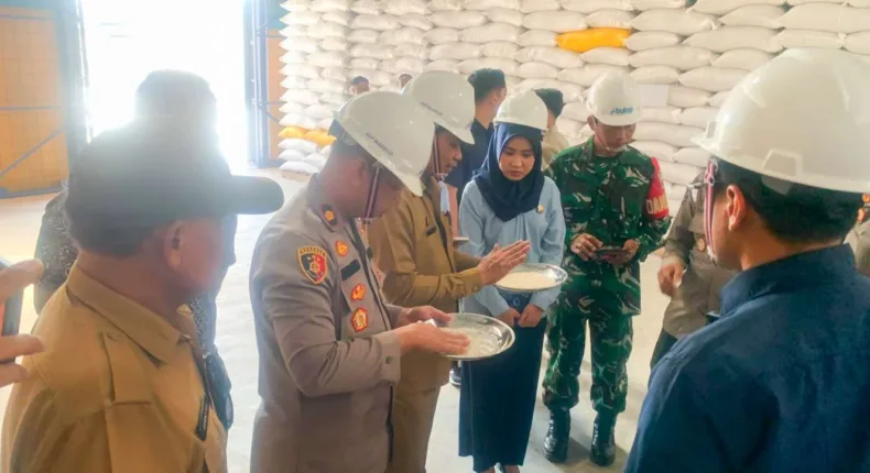 Beras Bantuan di Gudang Bulog Dicek, Ini yang Dipastikan Polisi