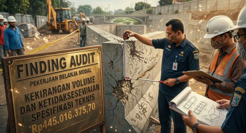 Wow! 24 Proyek Parepare Masuk Catatan BPK, Ada Rp445 Juta