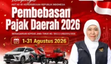 Cari tahu informasi lengkap pemutihan pajak kendaraan Jatim 2026, mulai dari jadwal, jenis keringanan, syarat penerima, hingga target program pemerintah. (Foto: Instagram @humasprovjatim)