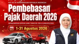 Pemutihan Pajak Kendaraan Jatim 2026 Resmi Dibuka, Simak Jadwal dan Daftar Keringanannya