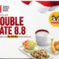 Daftar Promo Double Date Agustus 2026, Banyak Diskon Spesial 8.8 di HokBen hingga Burger King  ‎