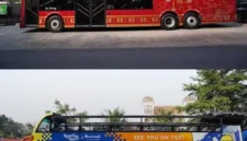 Inilah informasi Open Top Tour Jakarta Batavia beserta rute wisata jadwal keberangkatan tarif tiket dan lokasi keberangkatan terbaru. (Foto: Instagram @disparekrafdki)