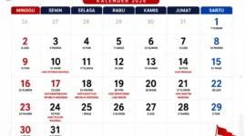 Kalender Agustus 2026 Lengkap, Tanggal Merah, Hari Libur, dan Hari Penting