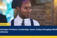 Kebohongan Profesor Cambridge Jason Arday Diungkap Media? Ini Faktanya