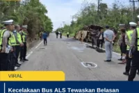 Kecelakaan Bus ALS Tewaskan Belasan Penumpang, Polisi Tetapkan Dua Tersangka