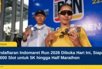 Pendaftaran Indomaret Run 2026 Dibuka Hari Ini, Siapkan 10.000 Slot untuk 5K hingga Half Marathon