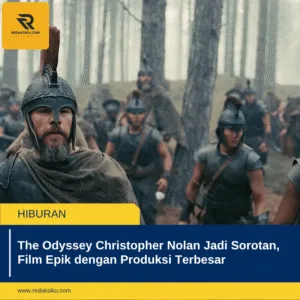 The Odyssey Christopher Nolan Jadi Sorotan, Film Epik dengan Produksi Terbesar