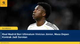 Real Madrid Beri Ultimatum Vinícius Júnior, Masa Depan Kontrak Jadi Sorotan