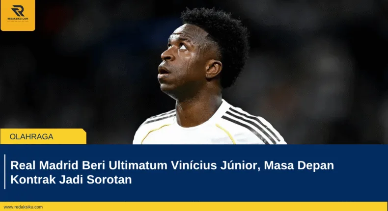 Real Madrid Beri Ultimatum Vinícius Júnior, Masa Depan Kontrak Jadi Sorotan