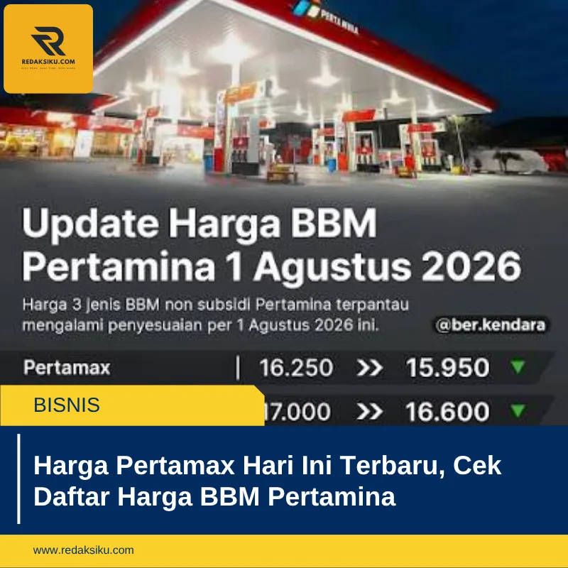 Harga Pertamax Hari Ini Terbaru, Cek Daftar Harga BBM Pertamina