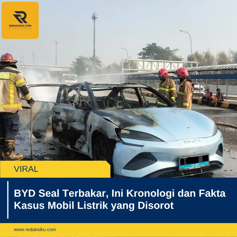 BYD Seal Terbakar, Ini Kronologi dan Fakta Kasus Mobil Listrik yang Disorot