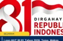 Logo HUT RI 81 Tahun 2026, Tema, Makna, dan Link Resmi Unduh