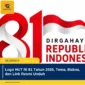 Logo HUT RI 81 Tahun 2026, Tema, Makna, dan Link Resmi Unduh