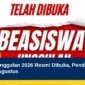 Beasiswa Unggulan 2026 Resmi Dibuka, Pendaftaran sampai 24 Agustus