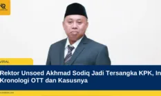Rektor Unsoed Akhmad Sodiq Jadi Tersangka KPK, Ini Kronologi OTT dan Kasusnya