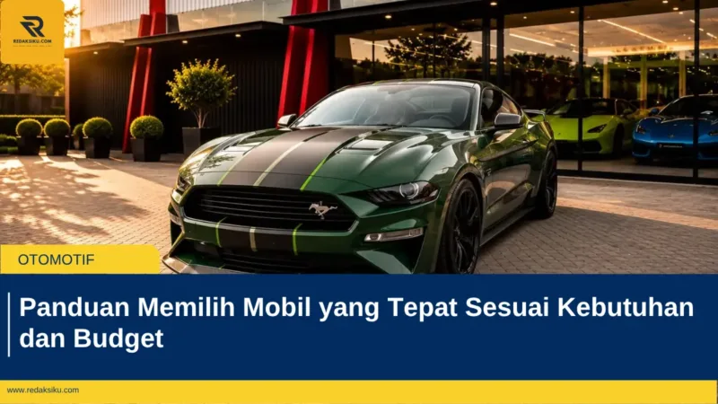 Panduan Memilih Mobil yang Tepat Sesuai Kebutuhan dan Budget