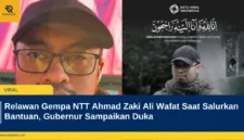 Relawan Gempa NTT Ahmad Zaki Ali Wafat Saat Salurkan Bantuan, Gubernur Sampaikan Duka