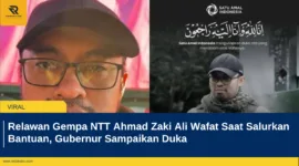 Relawan Gempa NTT Ahmad Zaki Ali Wafat Saat Salurkan Bantuan, Gubernur Sampaikan Duka