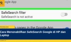 Cara Menonaktifkan SafeSearch Google di HP dan Laptop