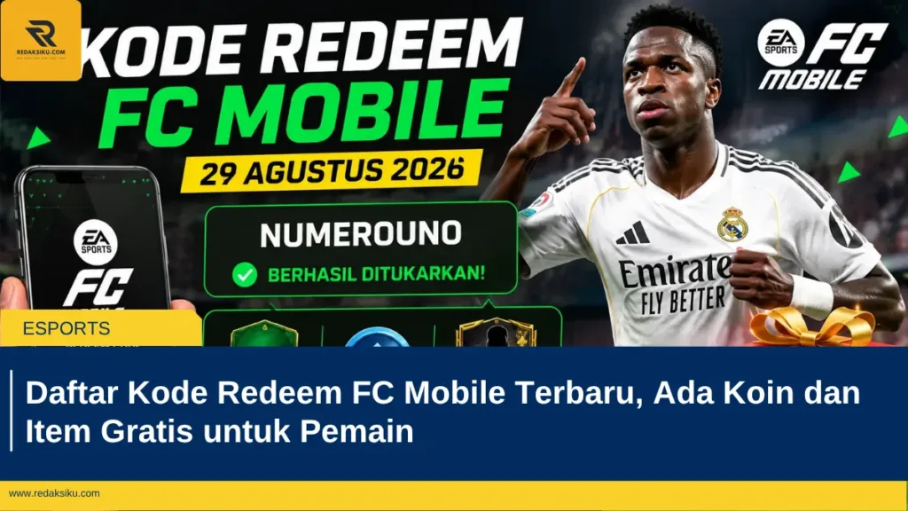 Daftar Kode Redeem FC Mobile Terbaru, Ada Koin dan Item Gratis untuk Pemain Daftar Kode Redeem FC Mobile Terbaru, Ada Koin dan Item Gratis untuk Pemain