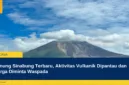 Gunung Sinabung Terbaru, Aktivitas Vulkanik Dipantau dan Warga Diminta Waspada