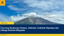 Gunung Sinabung Terbaru, Aktivitas Vulkanik Dipantau dan Warga Diminta Waspada