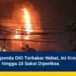 Gedung Bapenda DKI Terbakar Hebat, Ini Kronologi dari Api Muncul hingga 10 Saksi Diperiksa